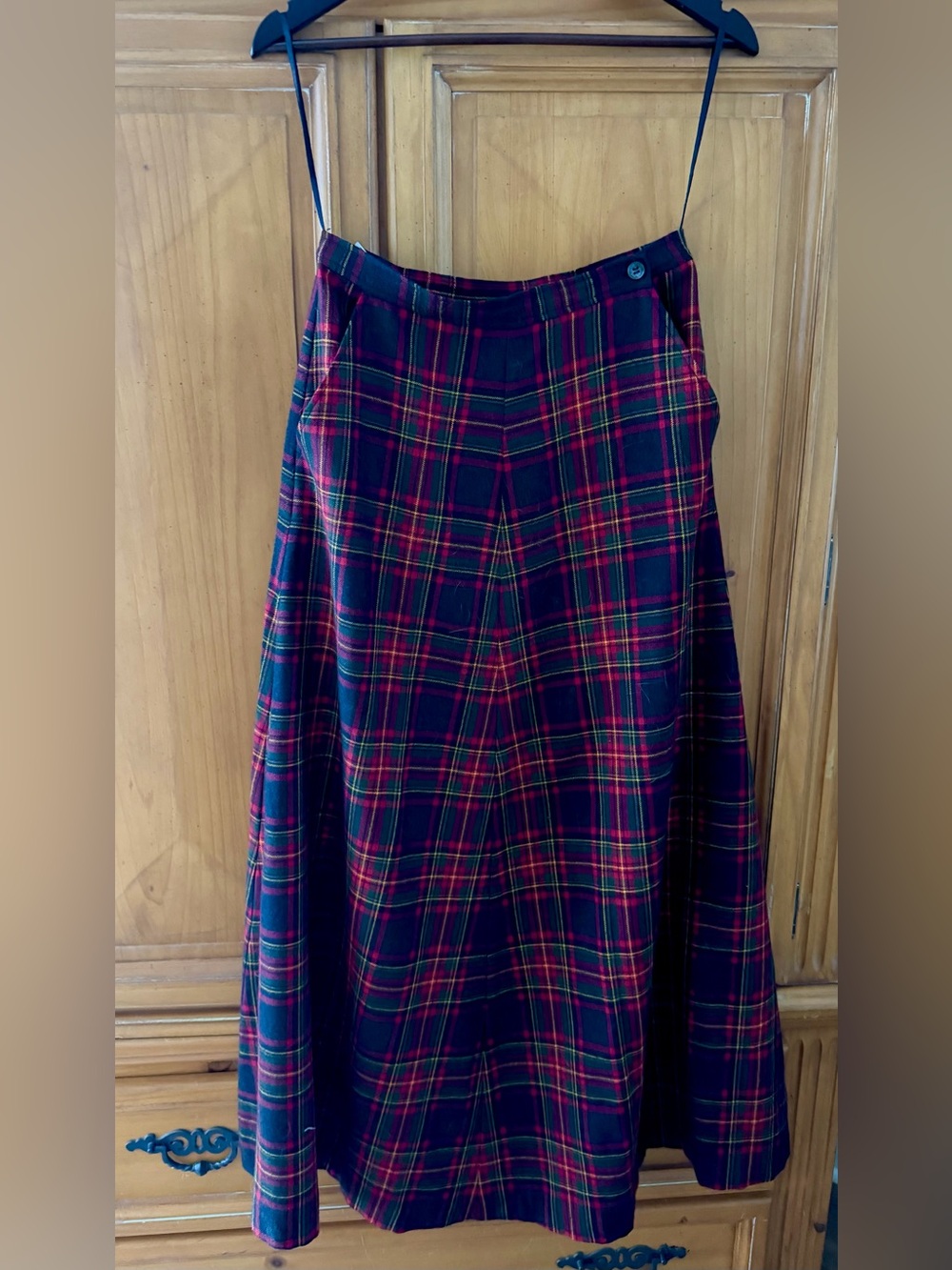 Ralph Lauren Vintage Wool Maxi Skirt
